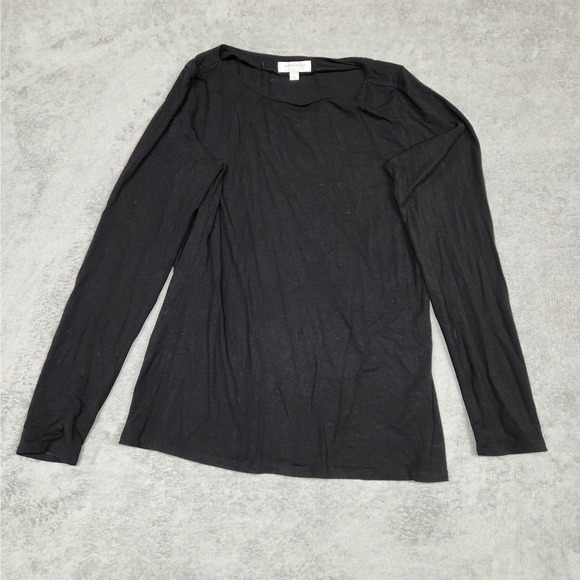 Nordstrom‎ Collection Long Sleeve Womens Size Large Black - Picture 3 of 5